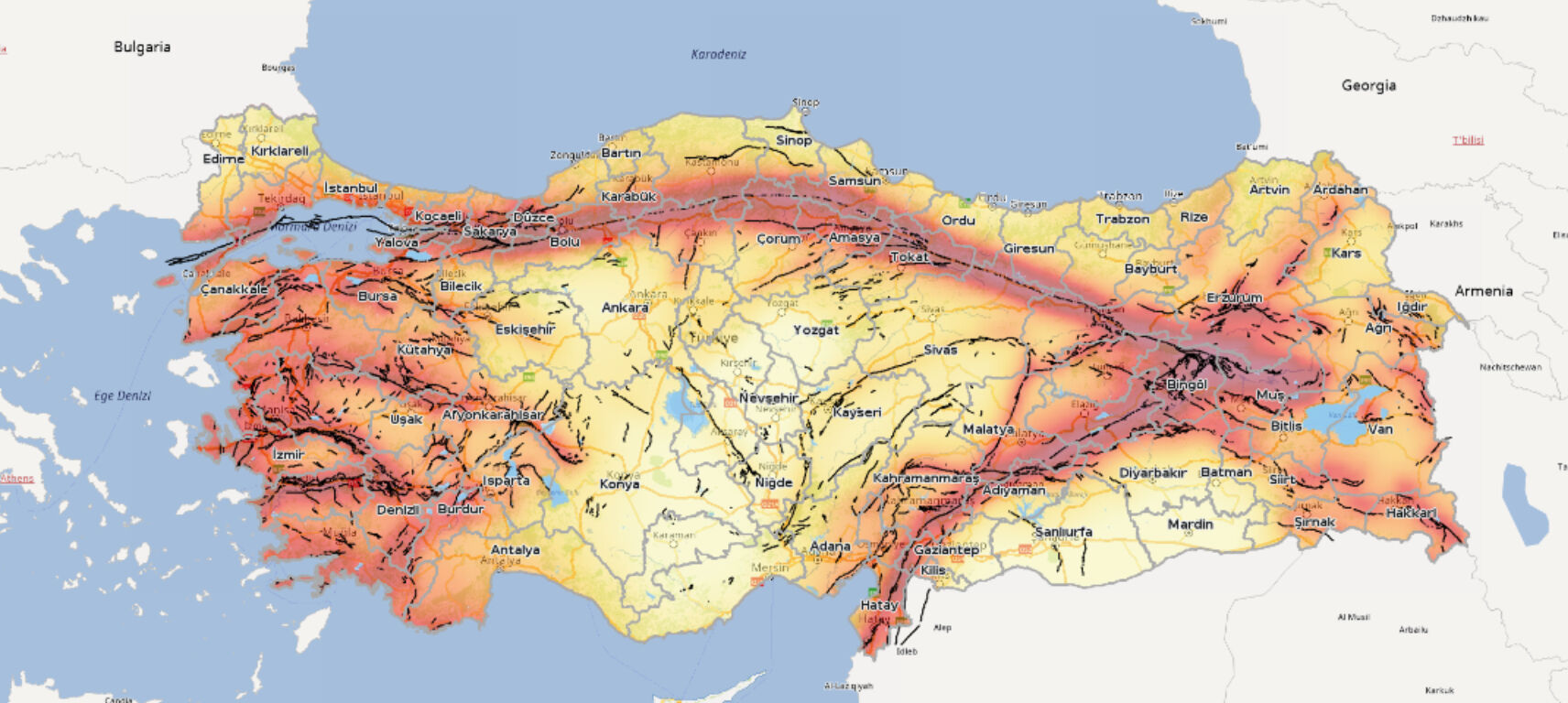 Ankara deprem bölgesi mi? Deprem bölgesinde olan iller ve fay hattı haritası Ankara deprem bölgesi mi? Deprem bölgesinde olan iller ve fay hattı haritası - 4. Resim