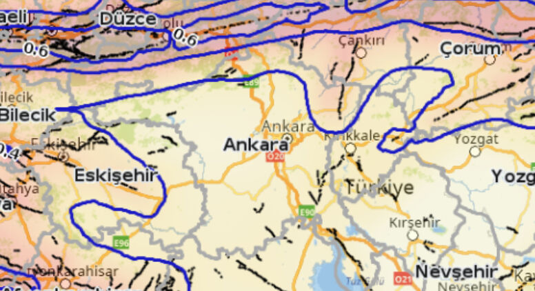 Ankara deprem bölgesi mi? Deprem bölgesinde olan iller ve fay hattı haritası Ankara deprem bölgesi mi? Deprem bölgesinde olan iller ve fay hattı haritası - 1. Resim