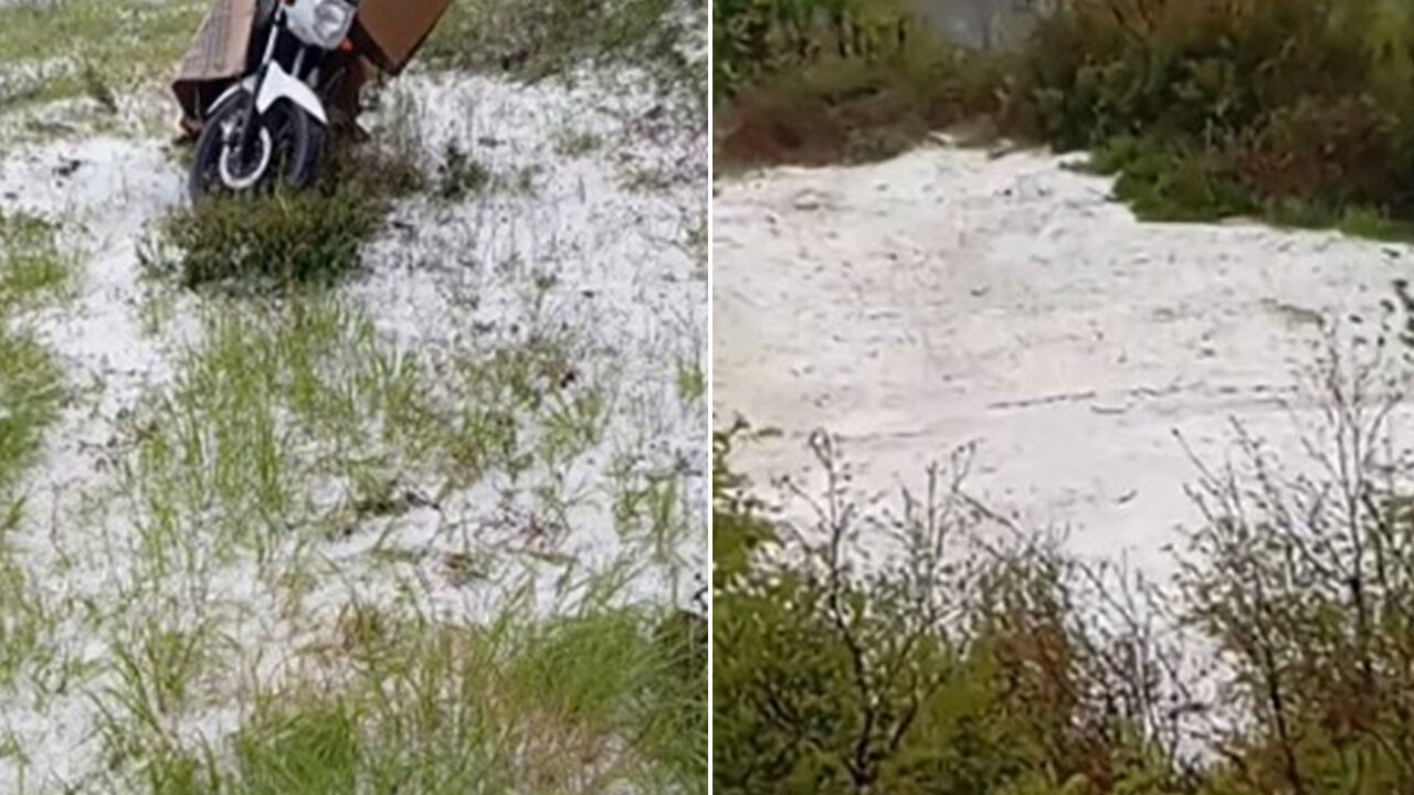 Dolu, sağanak yağış, serin hava... Çok sayıda kenti vurdu! Dolu, sağanak yağış, serin hava... Çok sayıda kenti vurdu! - 7. Resim
