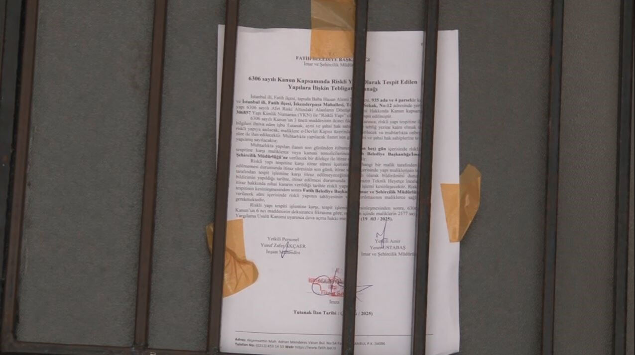 İstanbul'da deprem denetimi! O ilçede 3 bina mühürlendi - 1. Resim