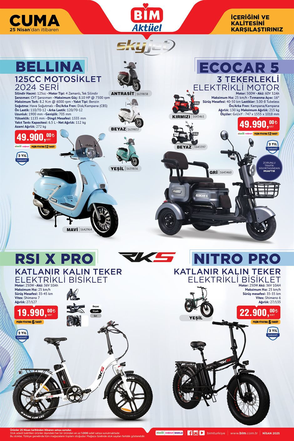 BİM aktüel kataloğu 25 Nisan! Philips ışıklı süpürge, buharlı ütü, katlanır bisiklet ve daha fazlası… - 2. Resim