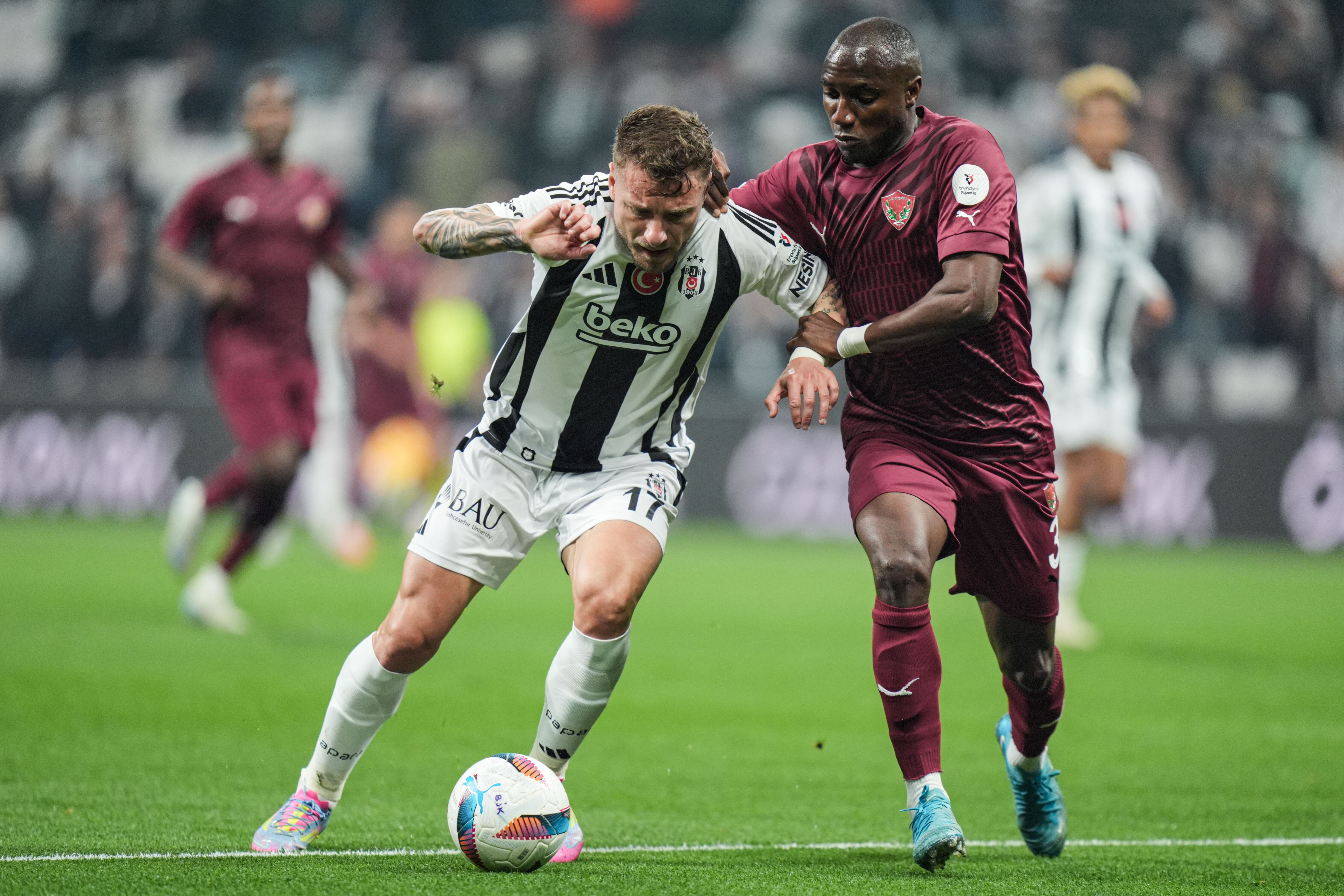 Kartal Hatay’a patladı! Beşiktaş, üç maç sonra kazandı, Rafa  Silva ve Ciro Immobile şov yaptı CANLI ANLATIM | Beşiktaş - Hatayspor - 1. Resim