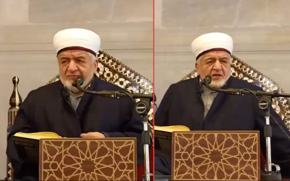 Depreme vaazda yakalandı! Fatih Camii vaizi Hamdi Arslan tepkisiyle hayran bıraktı - 1. Resim