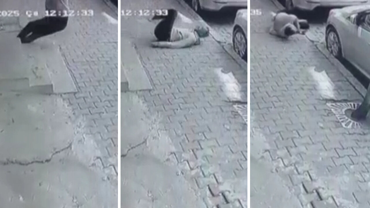 İstanbul'da korkutan deprem nedeniyle 1. kattan atladı! O anlar kamerada İstanbul'da korkutan deprem nedeniyle 1. kattan atladı! O anlar kamerada - 1. Resim