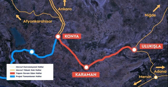 Bakan Uraloğlu'ndan Karaman-Ulukışla hattı açıklaması: Seyahat süresi 145 dakikadan 50 dakikaya düşecek - 3. Resim
