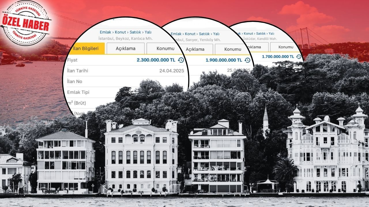 Yabancı zengin de Boğaz’ı terk ediyor! 600 yalı alarm veriyor Yabancı zengin de Boğaz’ı terk ediyor! 600 yalı alarm veriyor
