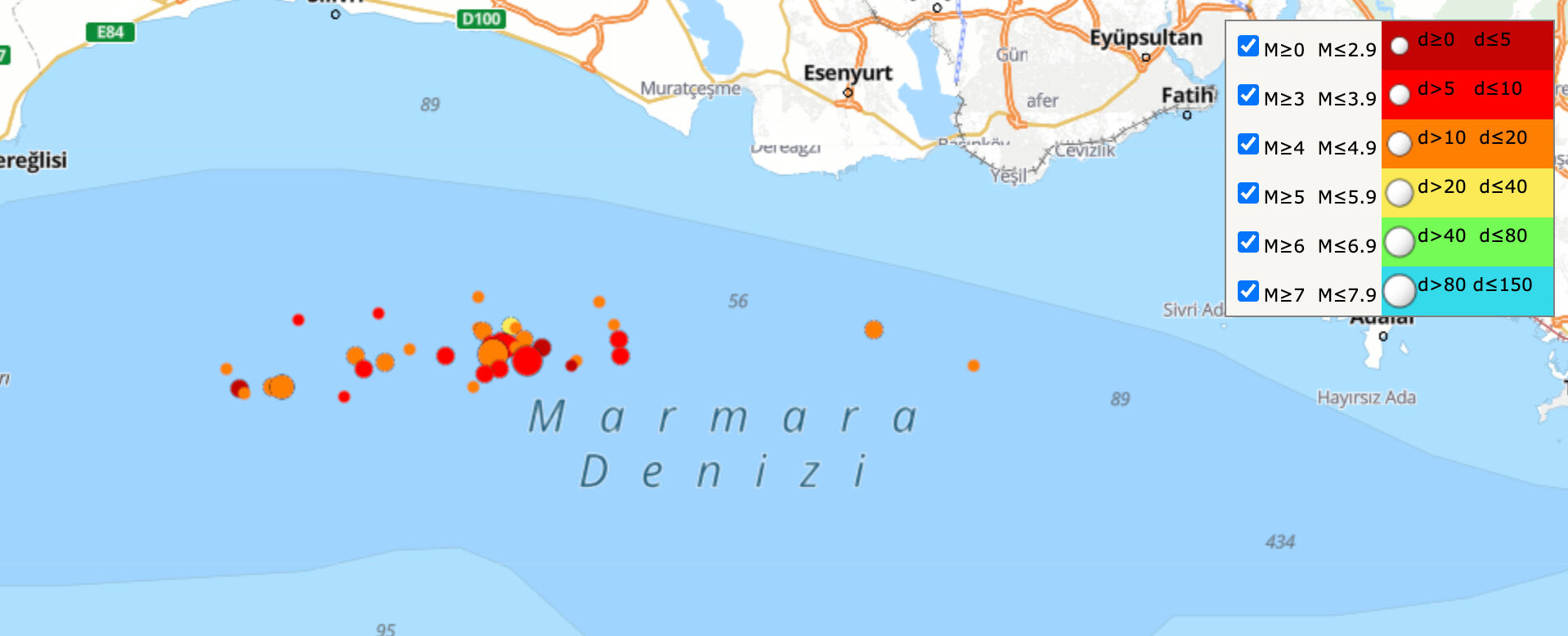 27 Nisan Son Depremler Listesi: İstanbul'da bugün deprem oldu mu? 27 Nisan Son Depremler Listesi: İstanbul'da bugün deprem oldu mu? - 2. Resim
