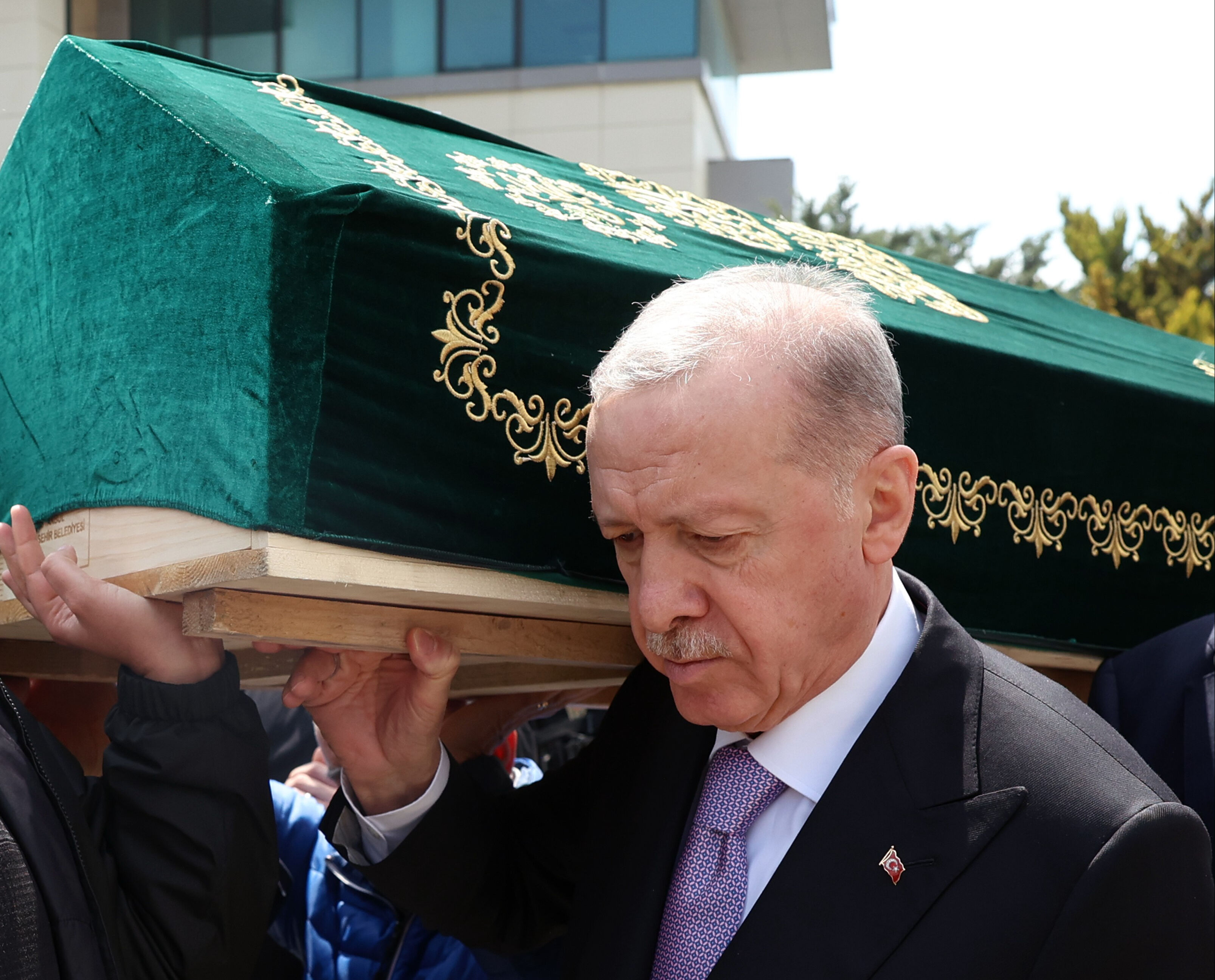 Cumhurbaşkanı Erdoğan, Ahmet Karaman'ın cenaze törenine katıldı - 2. Resim