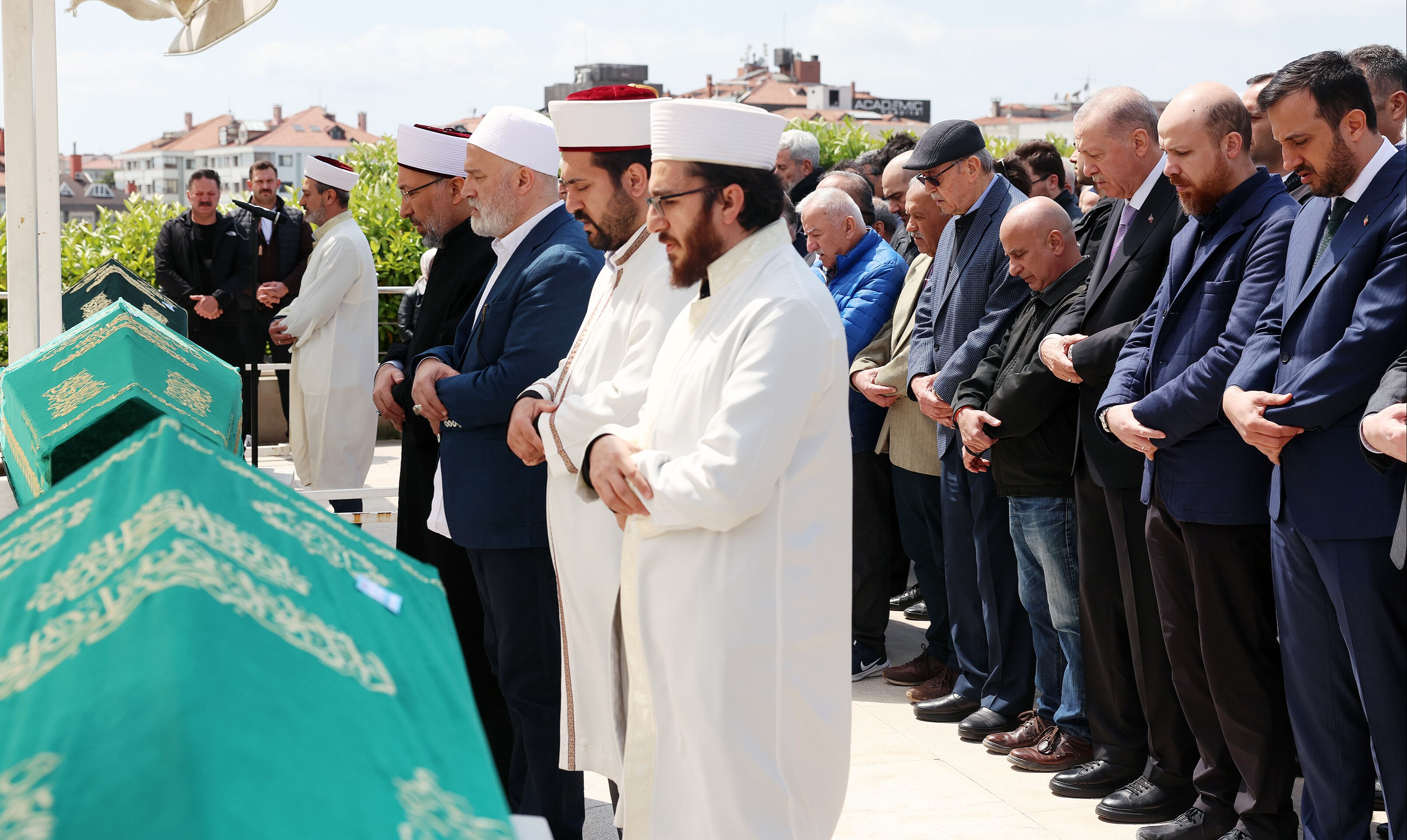 Cumhurbaşkanı Erdoğan, Ahmet Karaman'ın cenaze törenine katıldı - 1. Resim