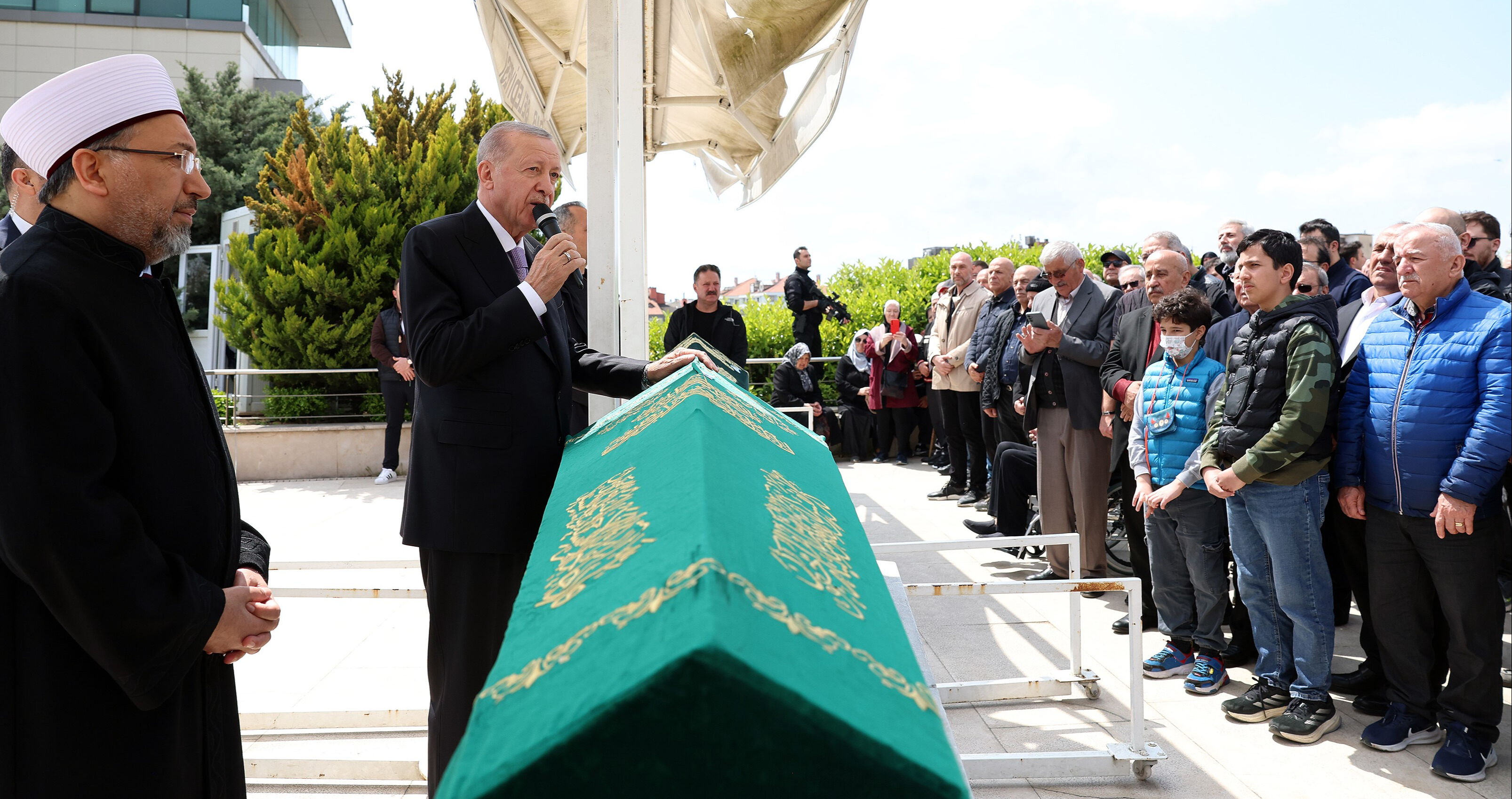 Cumhurbaşkanı Erdoğan, Ahmet Karaman'ın cenaze törenine katıldı - 3. Resim