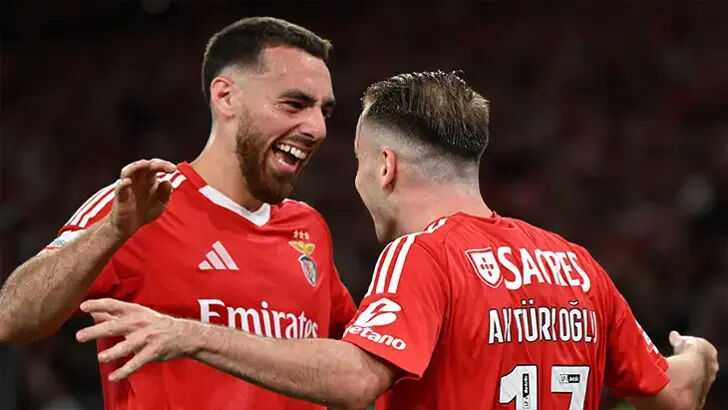 Kerem Aktürkoğlu şov yaptı, Benfica farka koştu! - 2. Resim