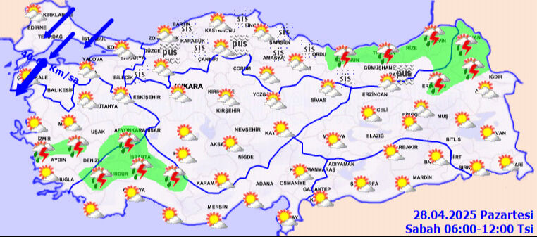 Meteoroloji tarih vererek uyardı! İstanbul ve Marmaralılar dikkat, bu kez şiddetle geliyor Meteoroloji tarih vererek uyardı! İstanbul ve Marmaralılar dikkat, bu kez şiddetle geliyor - 6. Resim