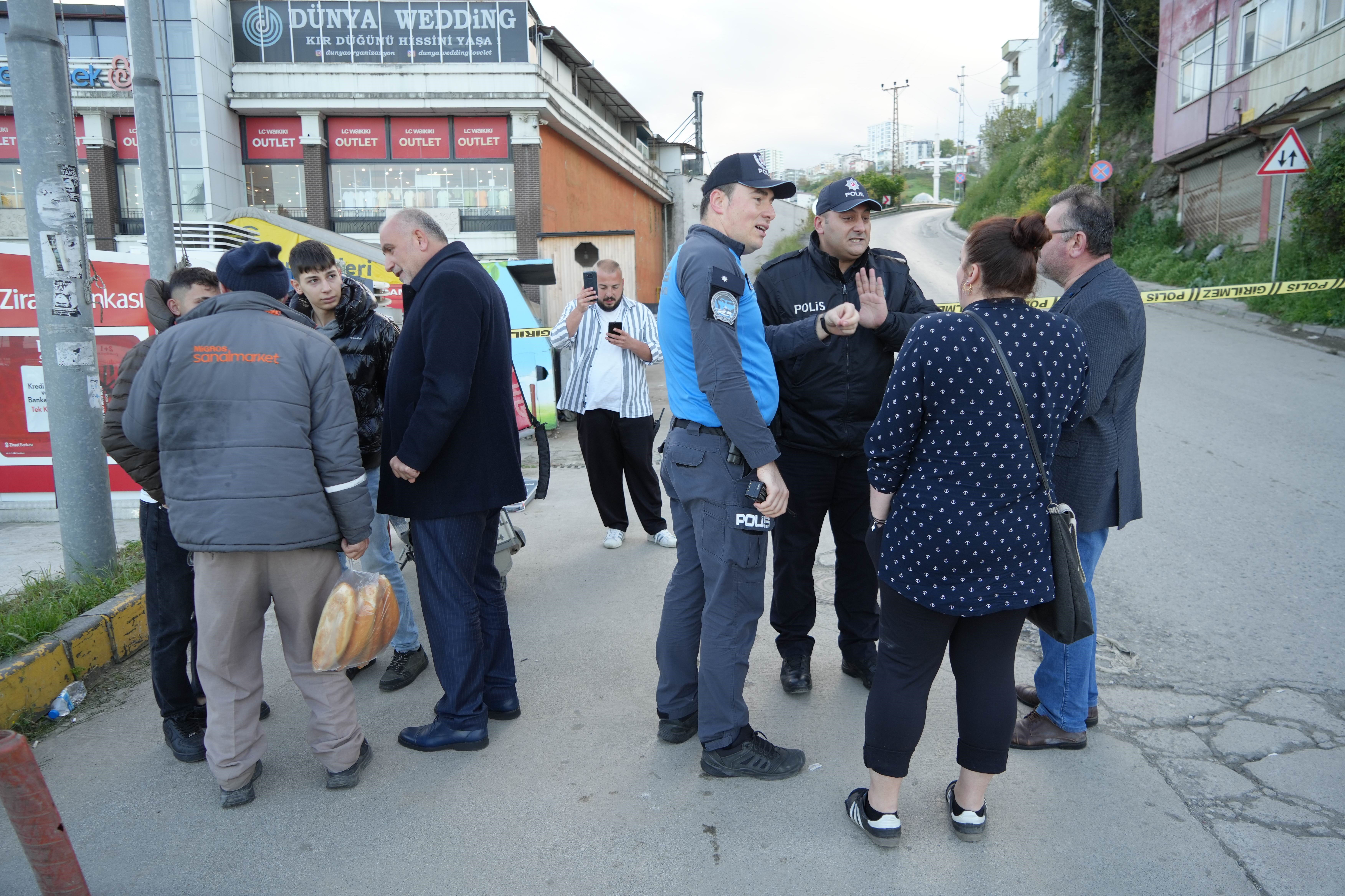 Samsun'daki heyelanda baba ve iki kızı hayatını kaybetmişti... Aynı bölgede bir heyelan daha meydana geldi, bazı vatandaşlar polise zorluk çıkardı - 2. Resim