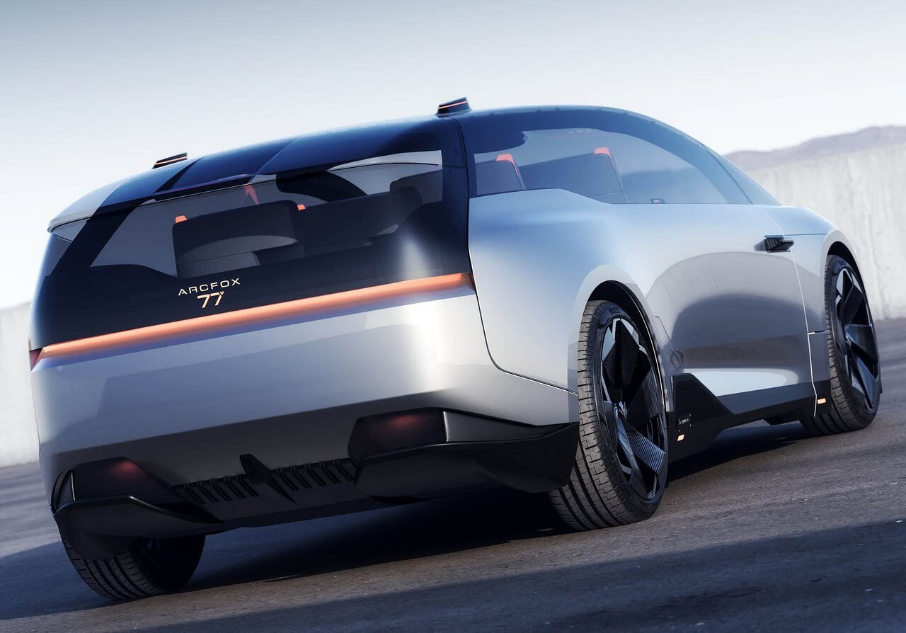 Geleceğin otomobili de Çinli: BAIC ArcFox 77 konsept! Geleceğin otomobili de Çinli: BAIC ArcFox 77 konsept! - 2. Resim