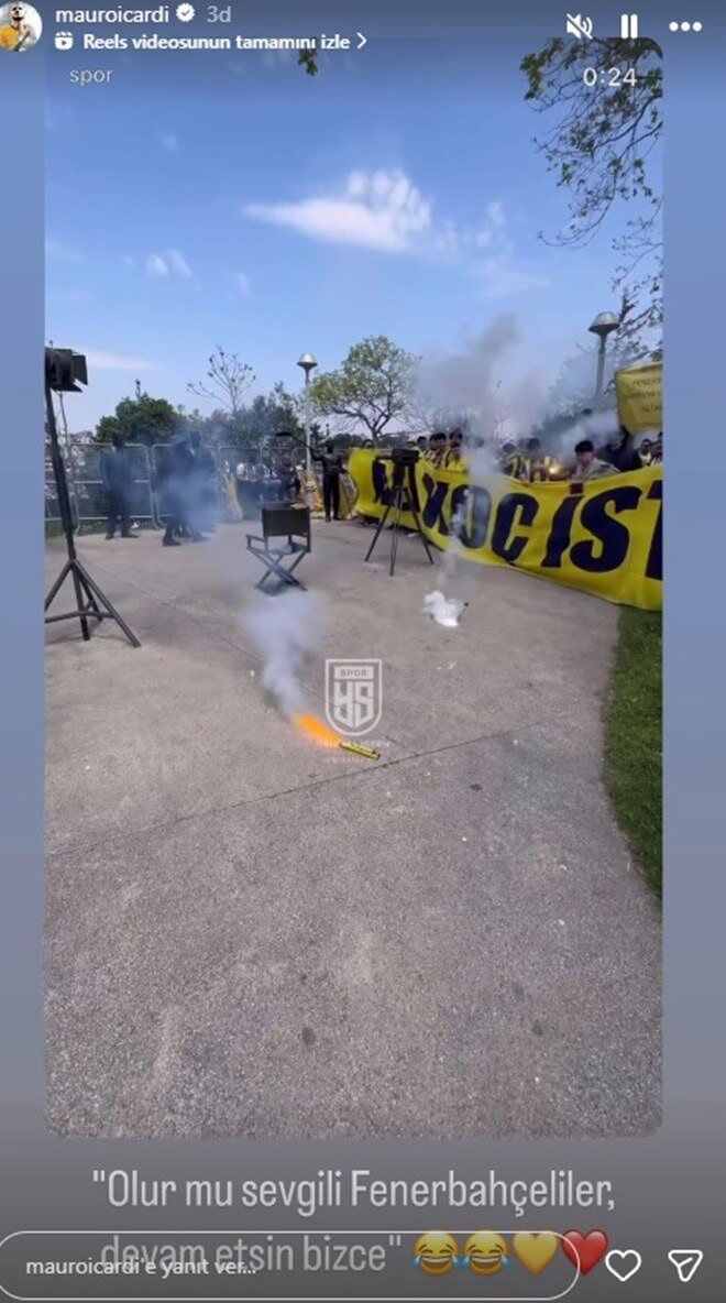 Icardi'den gece yarısı olay Ali Koç paylaşımı! 