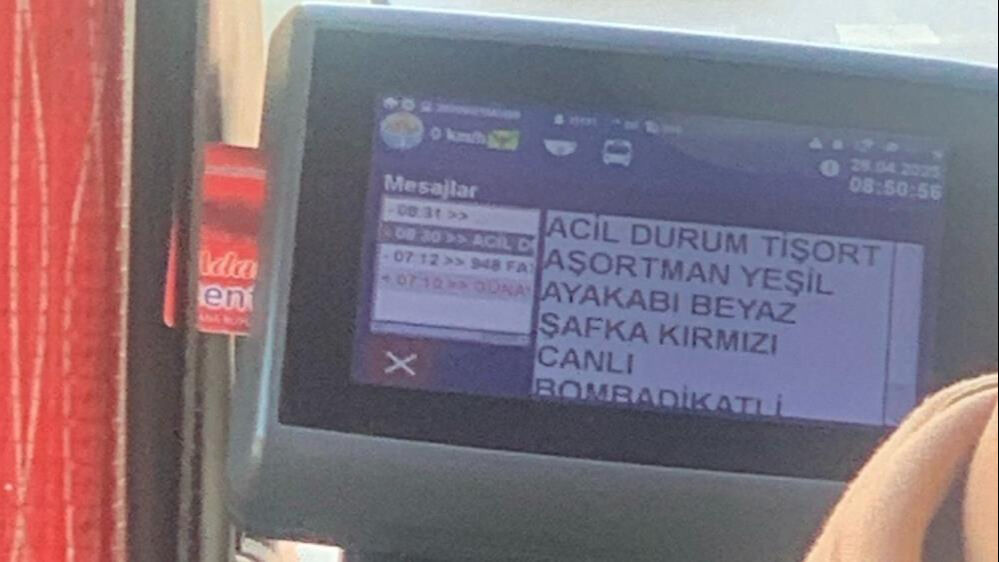 Minibüs sistemine "Canlı bomba" mesajı attı! Savunması şoke etti - 1. Resim