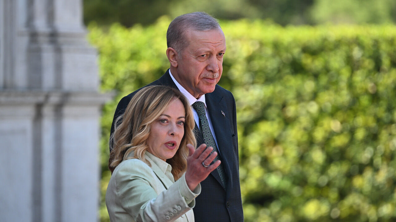 Cumhurbaşkanı Erdoğan, İtalya Başbakanı Meloni ile görüştü - 3. Resim