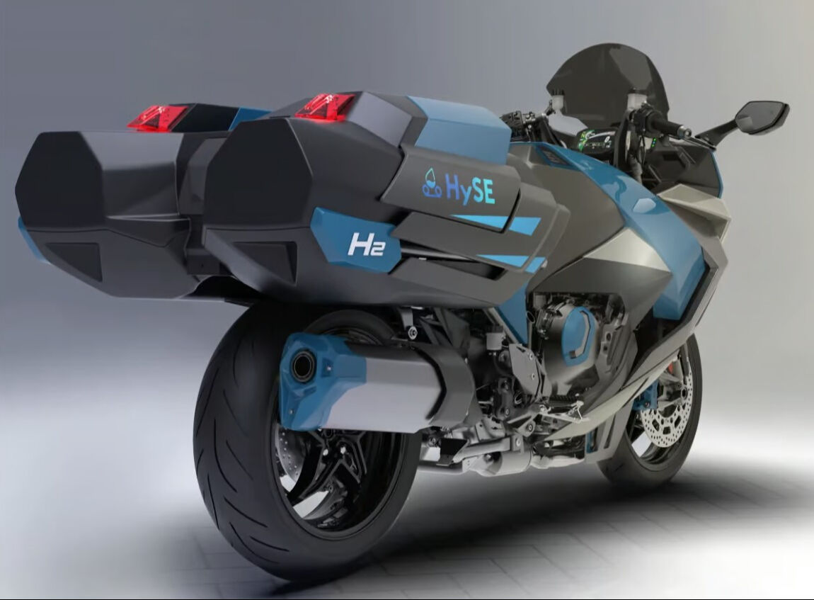 Egzozdan su buharı çıkıyor: Kawasaki'den hidrojenli motosiklet hamlesi! - 2. Resim