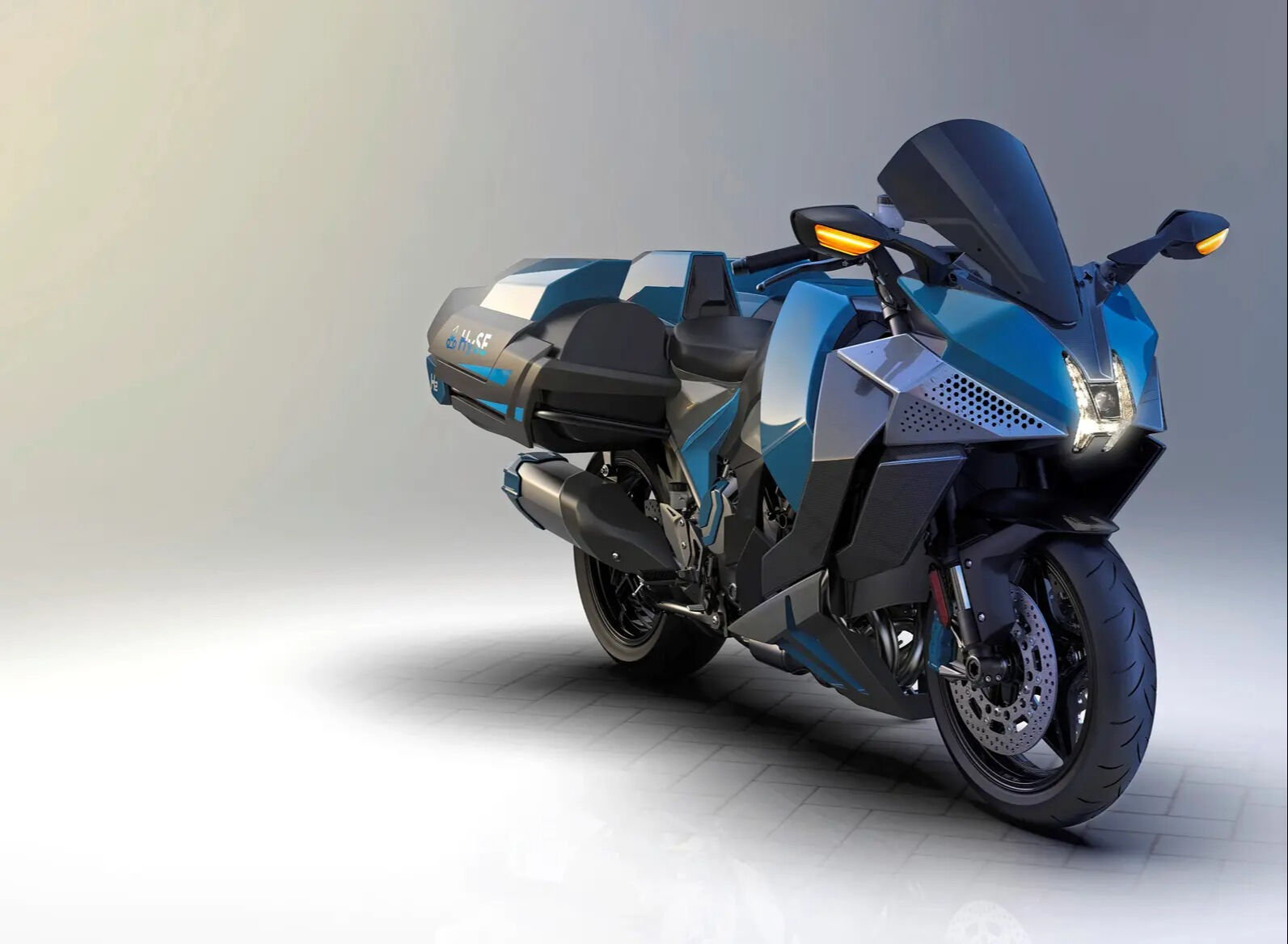 Egzozdan su buharı çıkıyor: Kawasaki'den hidrojenli motosiklet hamlesi! - 1. Resim