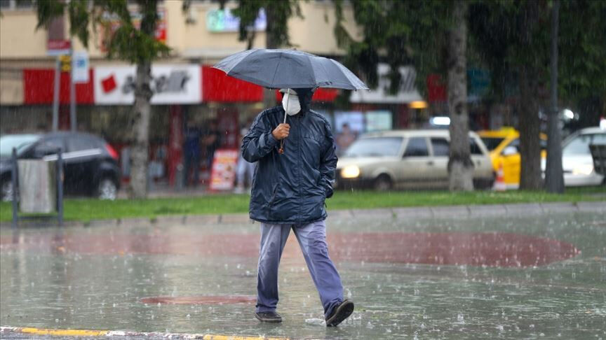 Kuvvetli yağış geliyor! 5 il için meteorolojiden uyarı - 1. Resim