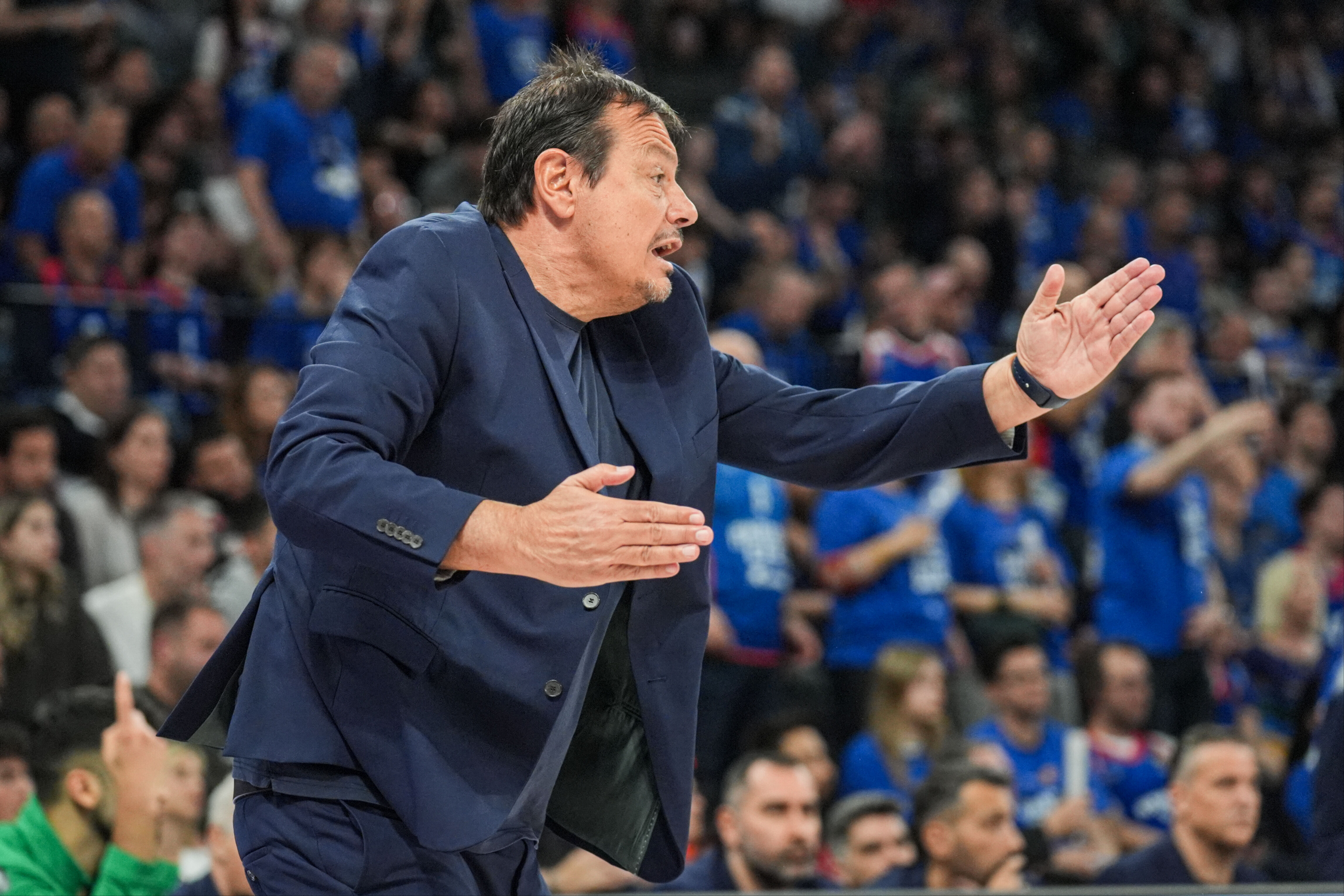 Anadolu Efes, Panathinaikos'u mağlup etti! Ergin Ataman sahayı terk etti - 1. Resim