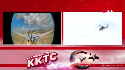 Kıbrıs'ta TEKNOFEST şöleni: ATAK Helikopteri ve Bayraktar TB2 birlikte uçtu Kıbrıs'ta TEKNOFEST şöleni: ATAK Helikopteri ve Bayraktar TB2 birlikte uçtu - 2. Resim