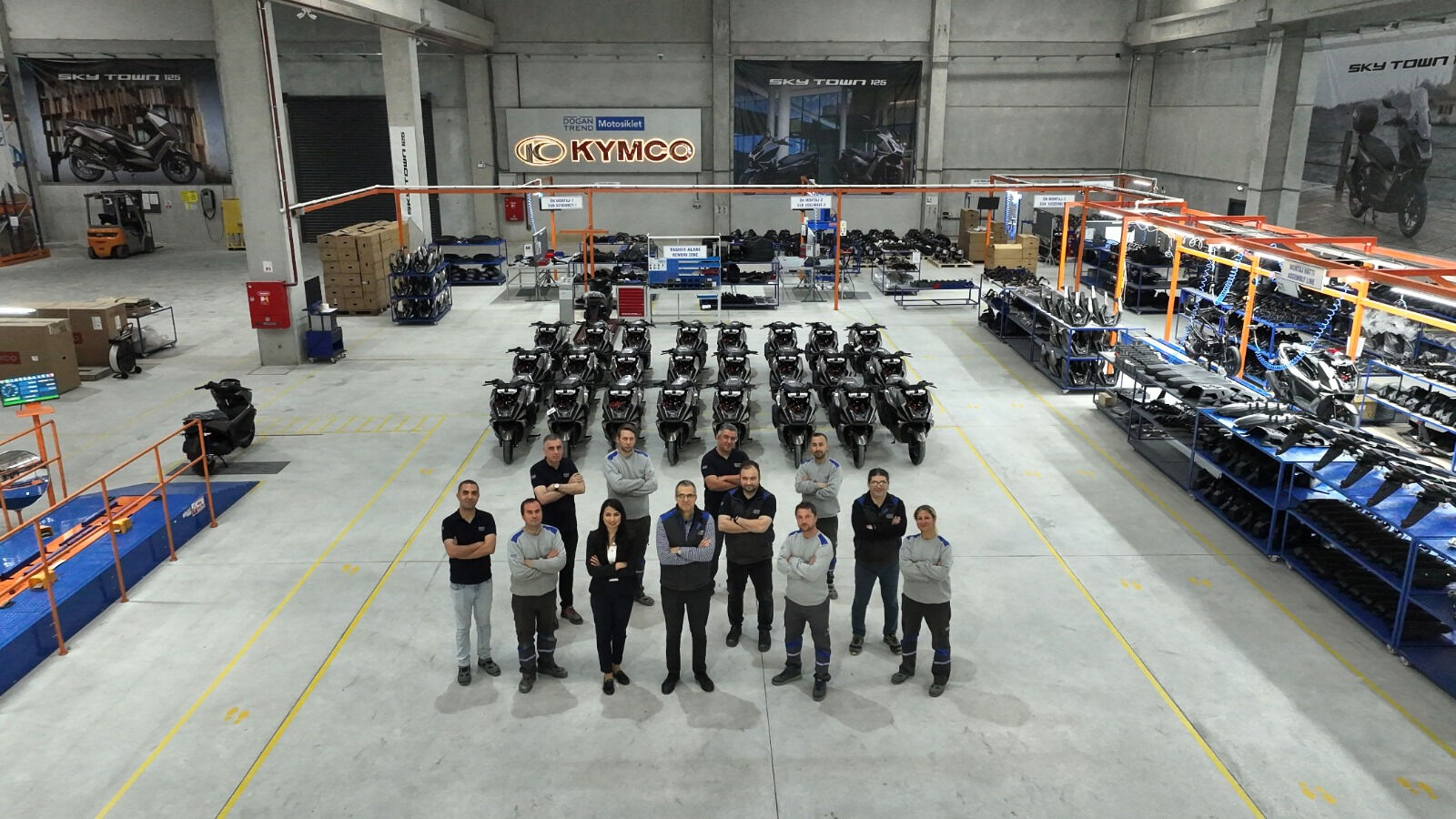KYMCO İzmir’de motosiklet üretimi için düğmeye bastı! - 1. Resim