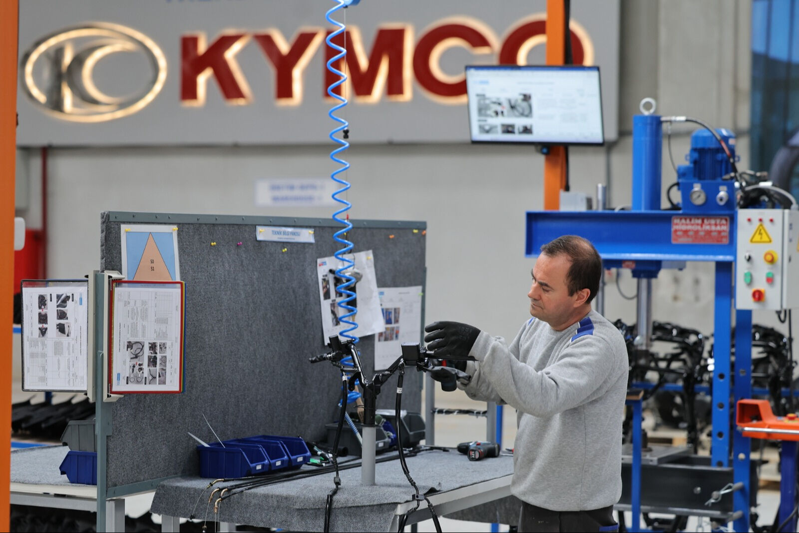 KYMCO İzmir’de motosiklet üretimi için düğmeye bastı! - 2. Resim