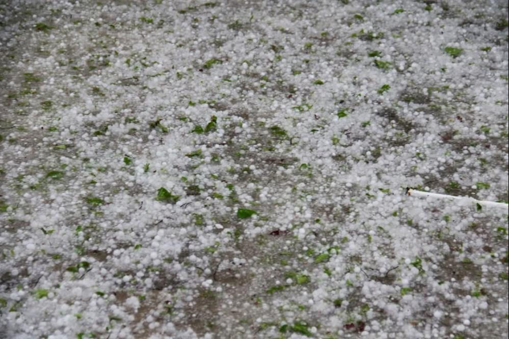 Mayıs ayında ceviz büyüklüğünde dolu! "82 yaşındayım, böyle yağış görmedim" - 3. Resim