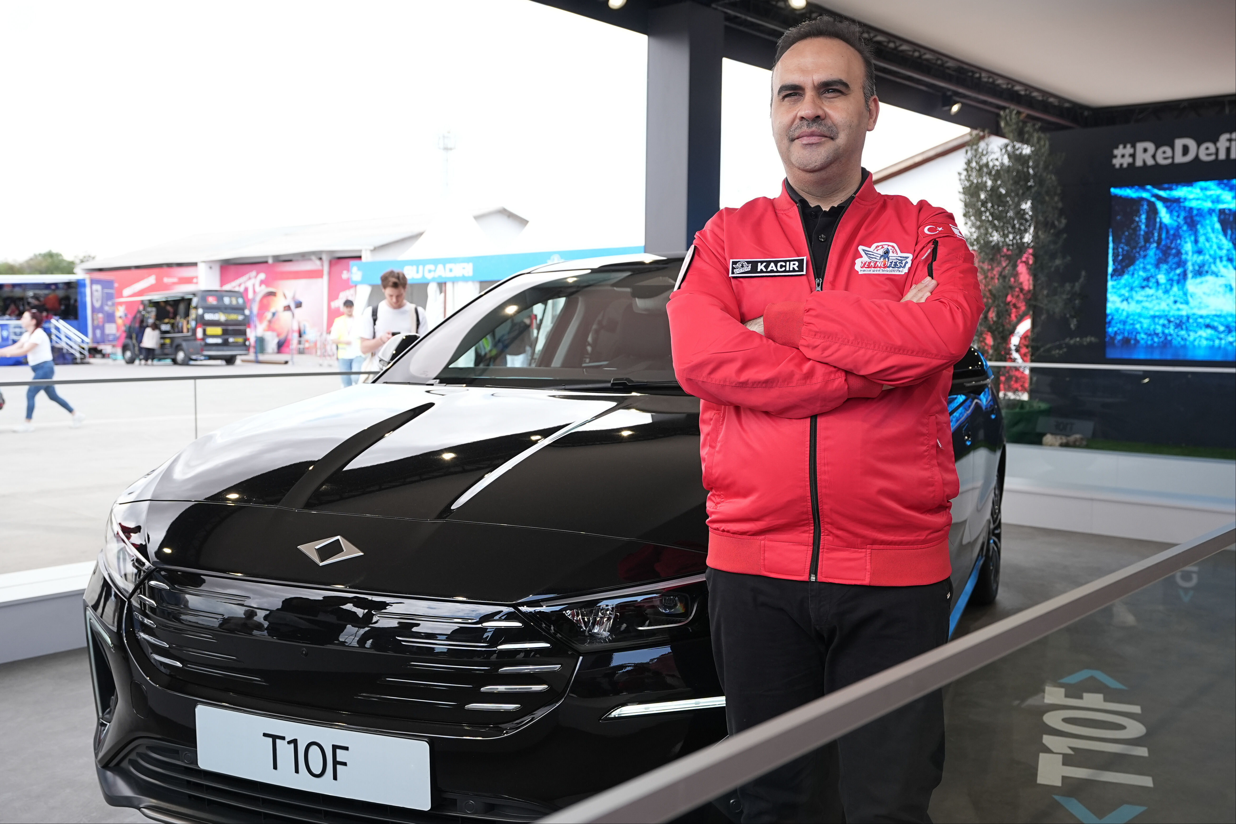 Togg T10F'in iç detayları görüntülendi! TEKNOFEST'te görücüye çıktı - 4. Resim