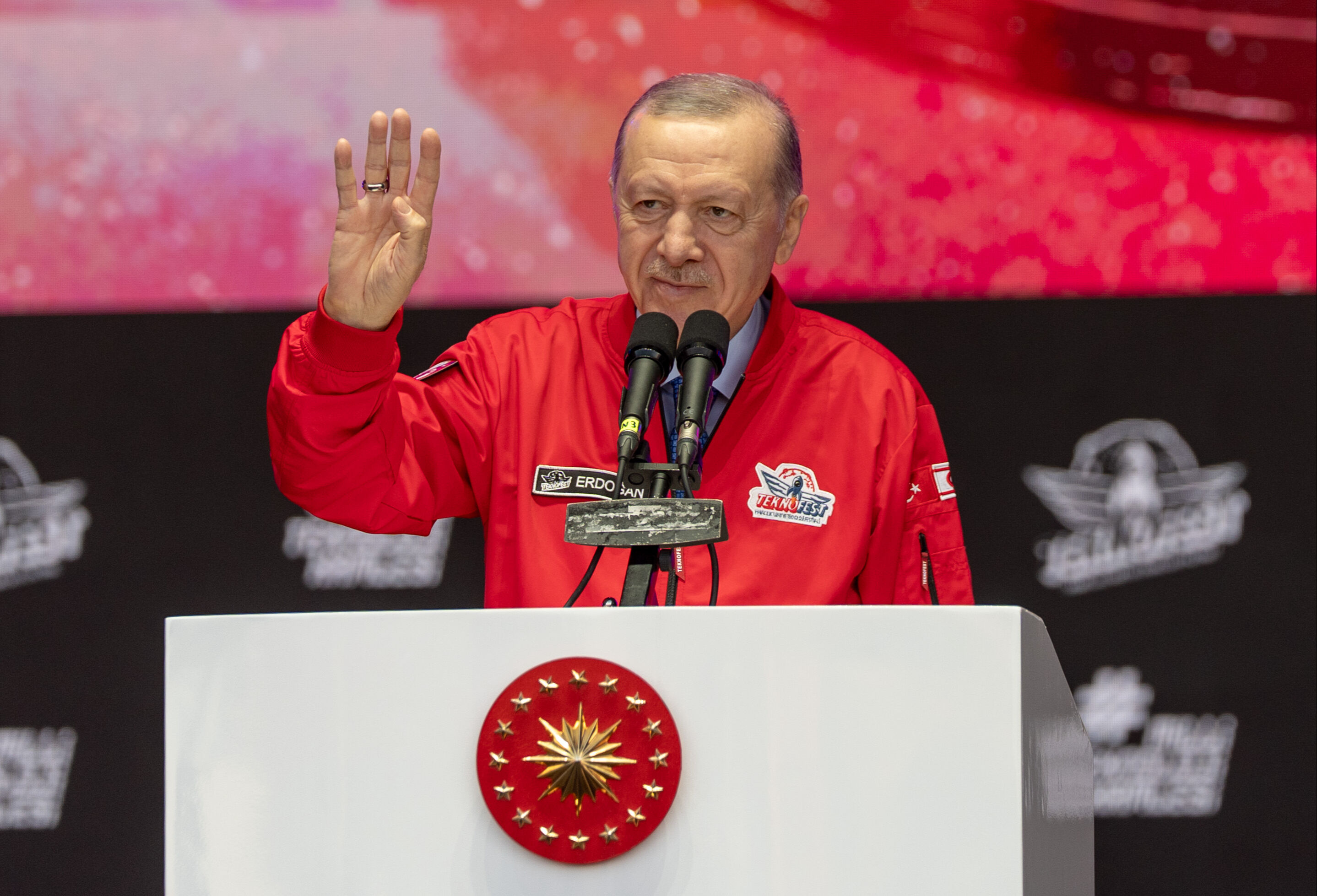 Cumhurbaşkanı Erdoğan'ın KKTC'deki çıkışı Rum basınında!  Cumhurbaşkanı Erdoğan'ın KKTC'deki çıkışı Rum basınında!