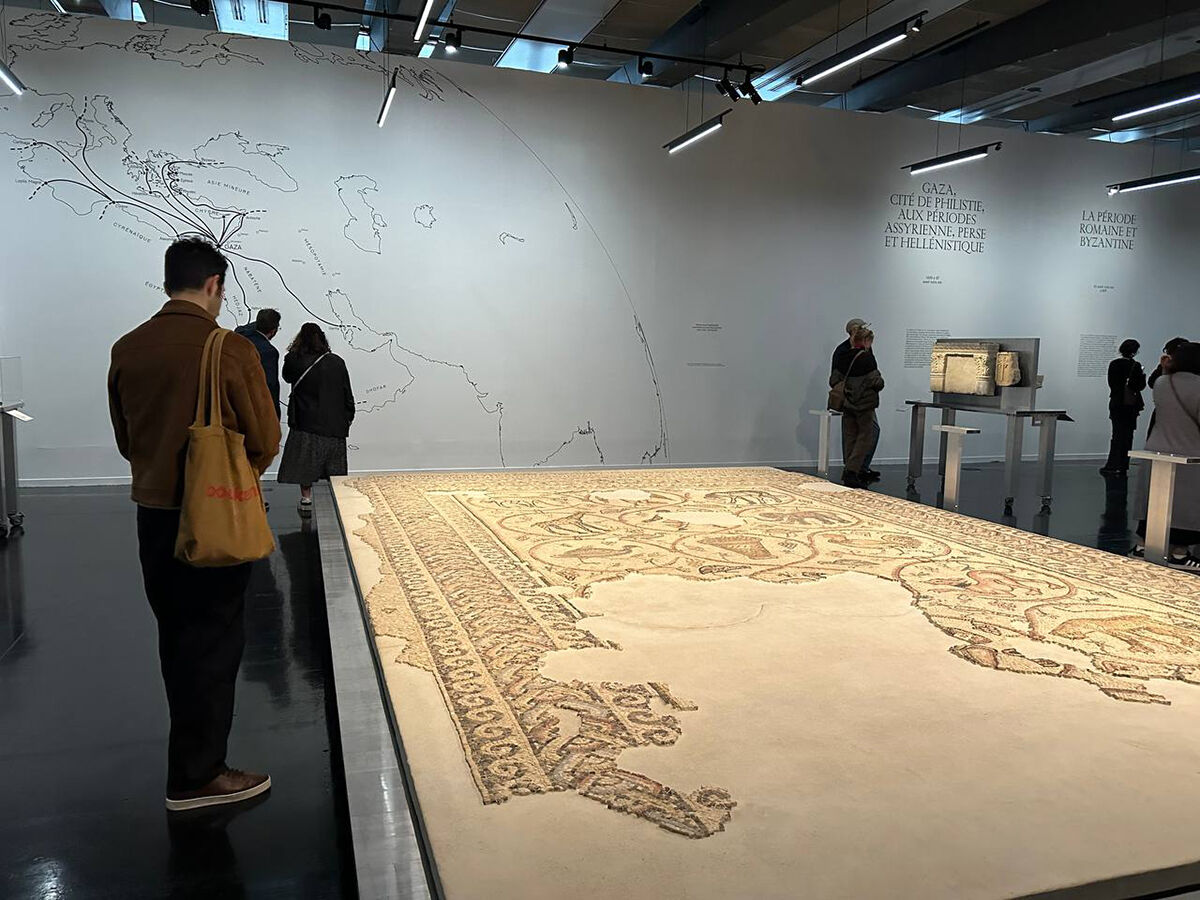 Gazze'nin hazineleri Paris'te sergileniyor! '5000 Yıllık Tarih' şehrin değerini gözler önüne seriyor - 5. Resim