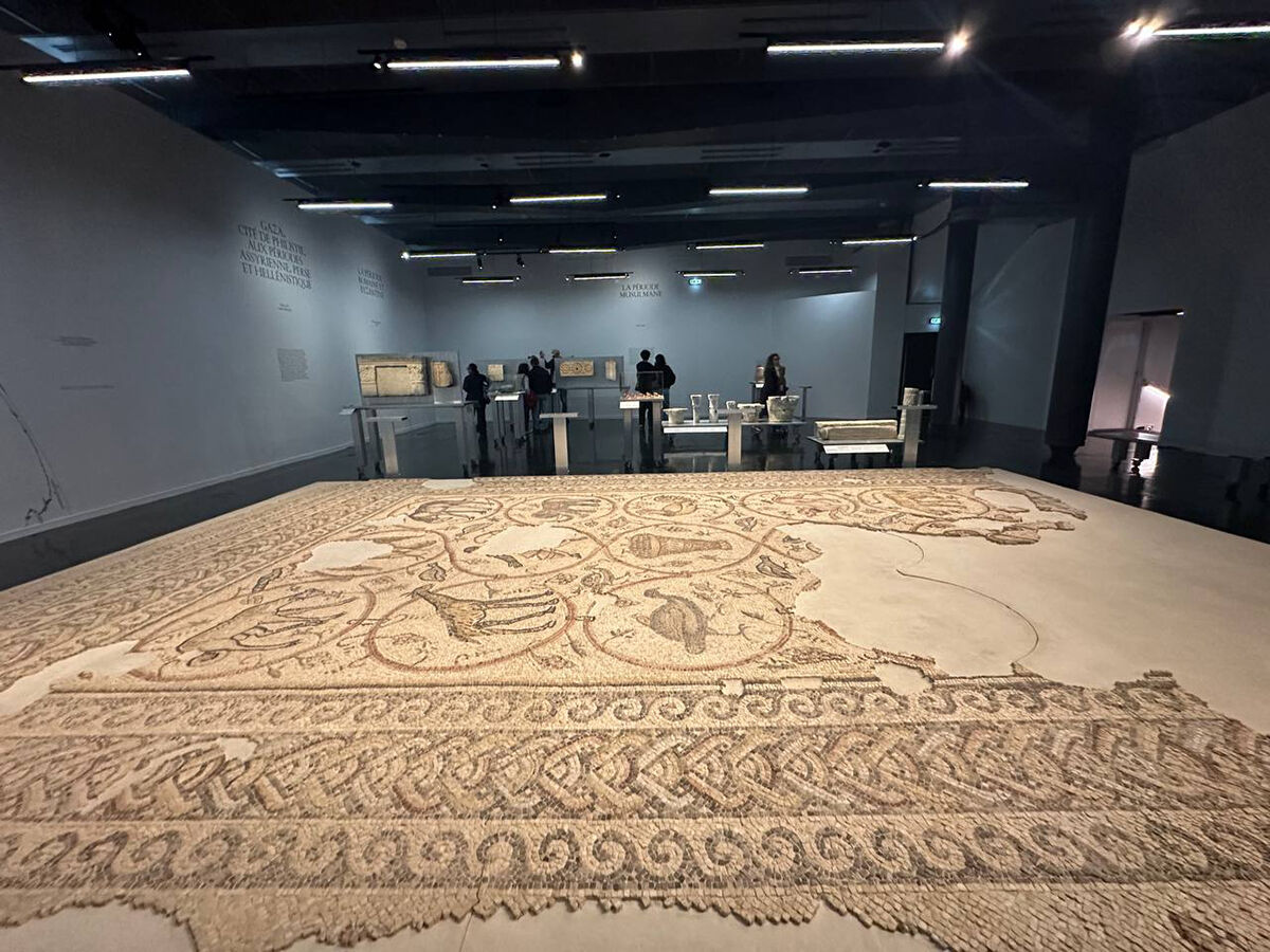 Gazze'nin hazineleri Paris'te sergileniyor! '5000 Yıllık Tarih' şehrin değerini gözler önüne seriyor - 2. Resim