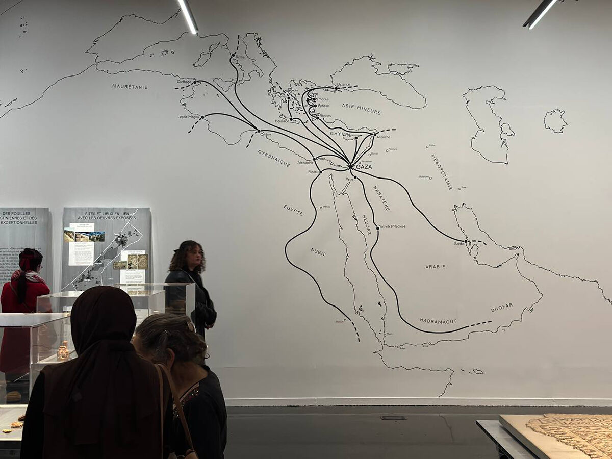 Gazze'nin hazineleri Paris'te sergileniyor! '5000 Yıllık Tarih' şehrin değerini gözler önüne seriyor - 1. Resim