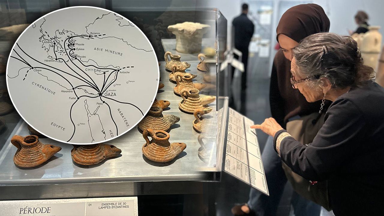 Gazze'nin hazineleri Paris'te sergileniyor! '5000 Yıllık Tarih' şehrin değerini gözler önüne seriyor Gazze'nin hazineleri Paris'te sergileniyor! '5000 Yıllık Tarih' şehrin değerini gözler önüne seriyor