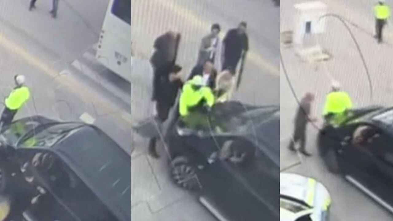 CHP'li vekilin şoförü aracını polisin üzerine sürmüştü: Skandal görüntüye Erdoğan'dan ilk yorum! - 2. Resim