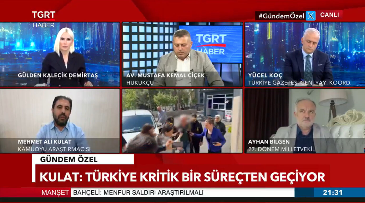 Özgür Özel'e yumruk sonrası yeni saldırı uyarısı! Mehmet Ali Kulat: Tüm siyasiler dikkatli olmalı - 2. Resim