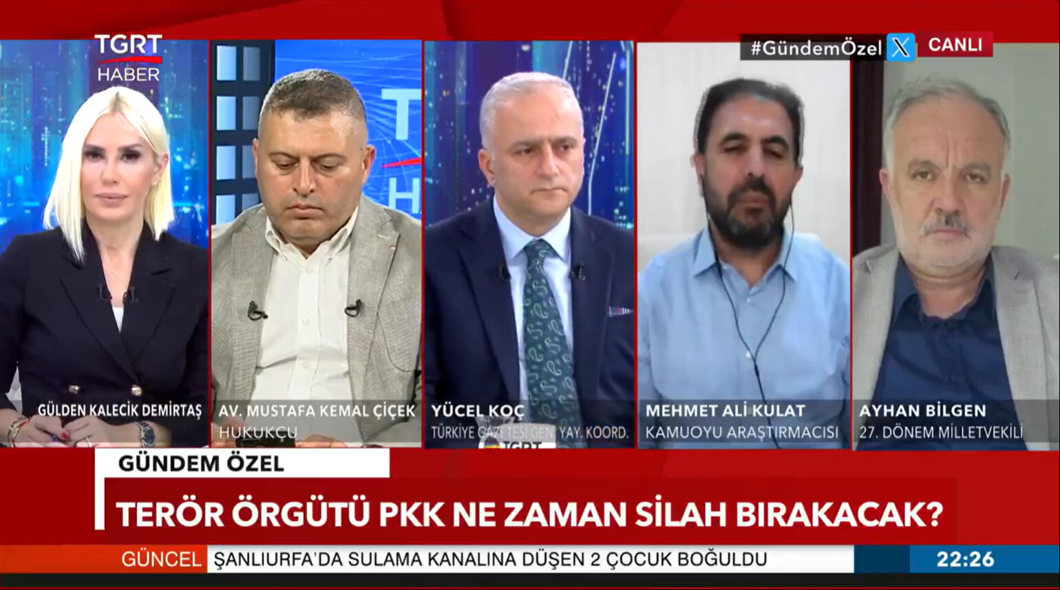 PKK ne zaman silah bırakacak? Kulat, terör örgütünün feshi için canlı yayında tarih verdi PKK ne zaman silah bırakacak? Kulat, terör örgütünün feshi için canlı yayında tarih verdi - 1. Resim