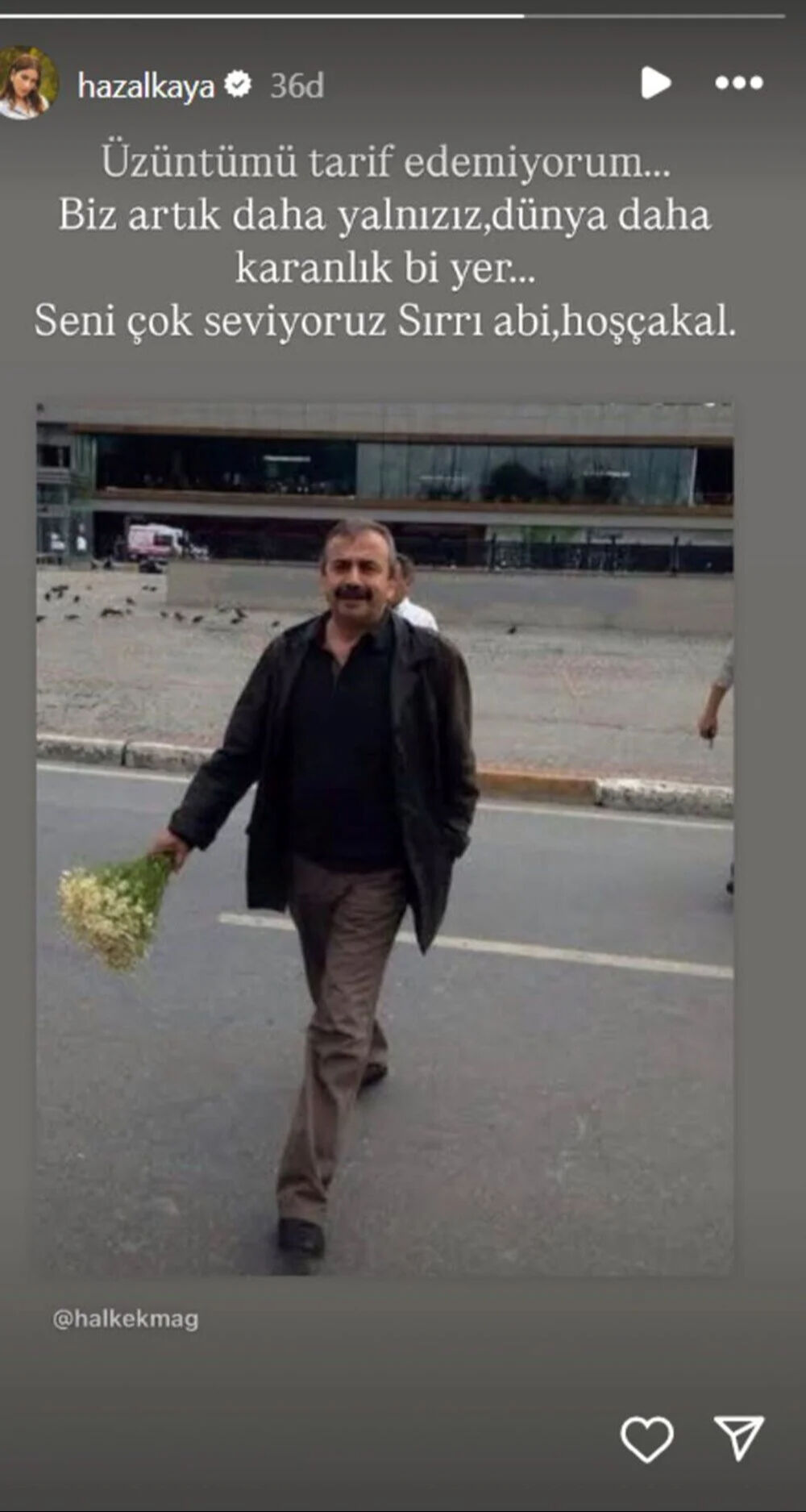 Ünlü isimlerden Sırrı Süreyya Önder'e veda: 