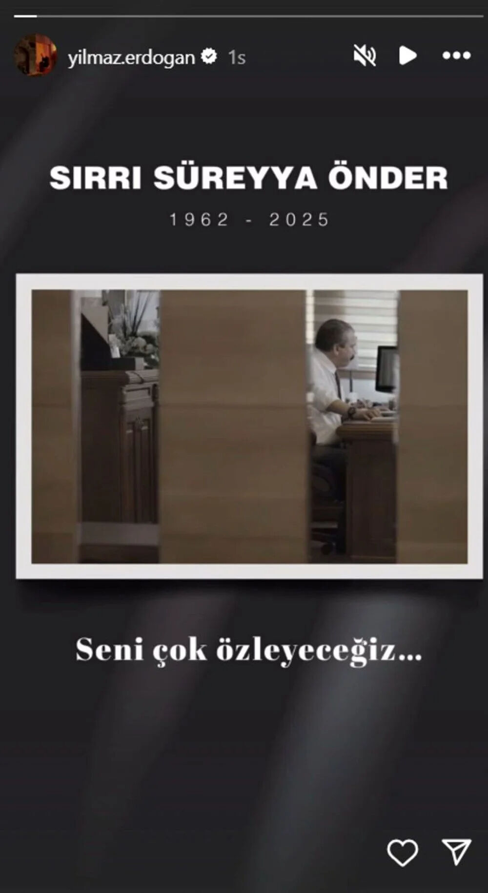 Ünlü isimlerden Sırrı Süreyya Önder'e veda: 