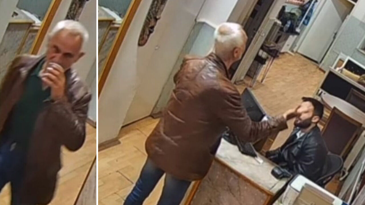 Özgür Özel'e saldırmıştı! Yeni görüntüleri ortaya çıktı... Çayını içip sohbet de etmiş - 1. Resim