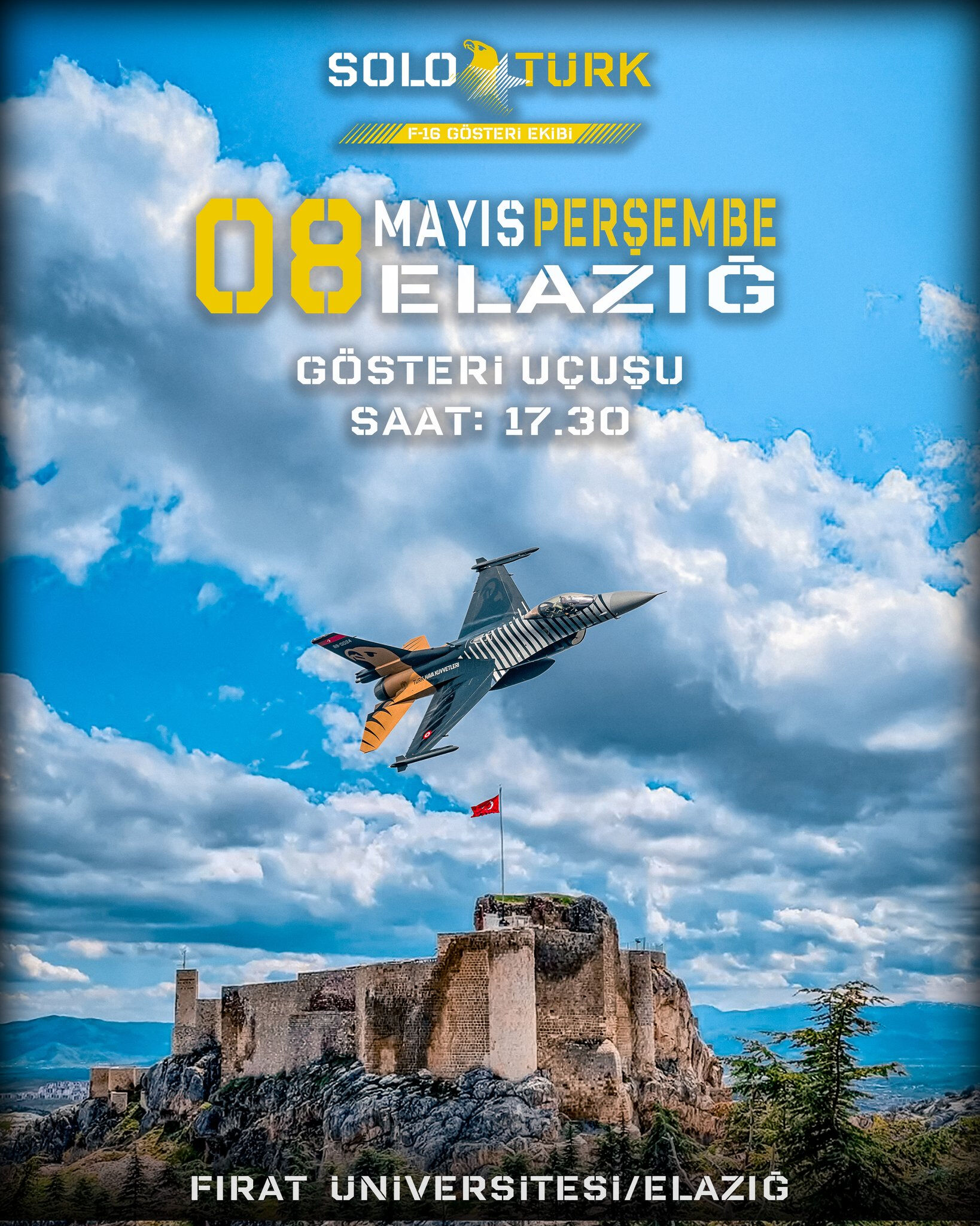 SOLOTÜRK uçuş programı belli oldu: Malatya ve Elazığ uçuşu ne zaman, nerede yapılacak?  SOLOTÜRK uçuş programı belli oldu: Malatya ve Elazığ uçuşu ne zaman, nerede yapılacak?  - 2. Resim
