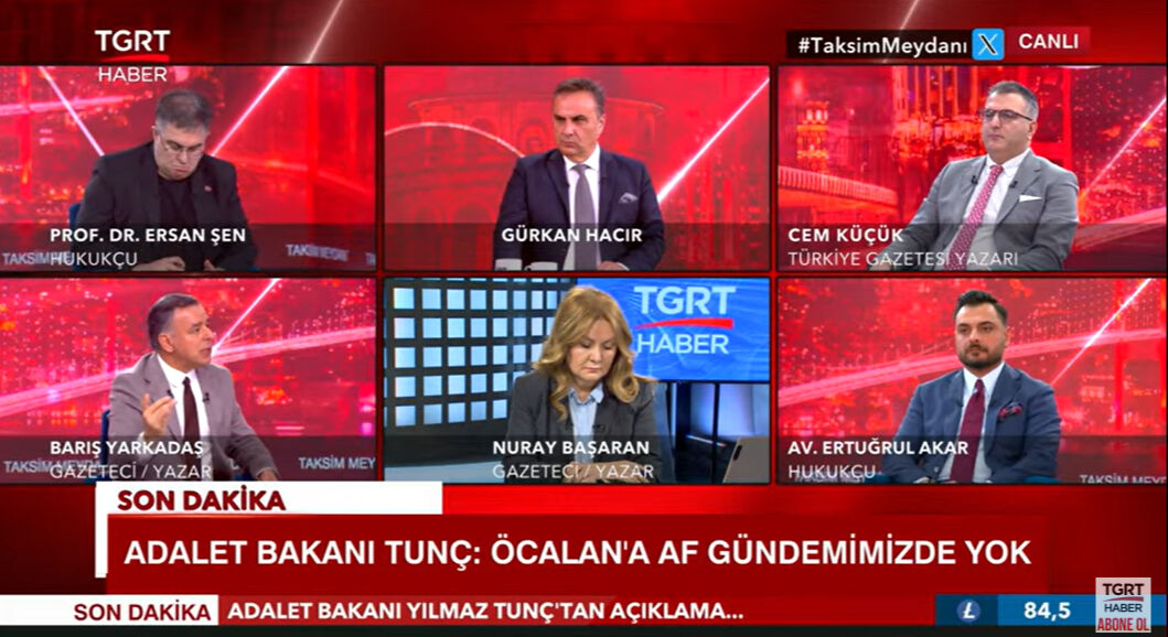 Cem Küçük, Adalet Bakanı Tunç ile görüştü: "İnfaz düzenlemesi yolda, ancak Öcalan’a af yok" Cem Küçük, Adalet Bakanı Tunç ile görüştü: "İnfaz düzenlemesi yolda, ancak Öcalan’a af yok" - 3. Resim