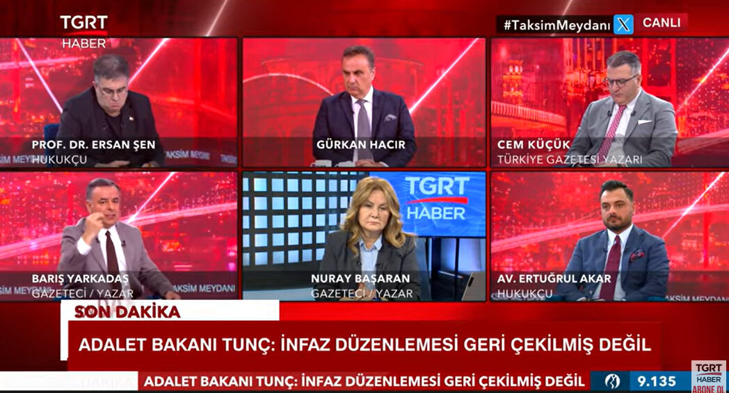 Cem Küçük, Adalet Bakanı Tunç ile görüştü: "İnfaz düzenlemesi yolda, ancak Öcalan’a af yok" Cem Küçük, Adalet Bakanı Tunç ile görüştü: "İnfaz düzenlemesi yolda, ancak Öcalan’a af yok" - 2. Resim
