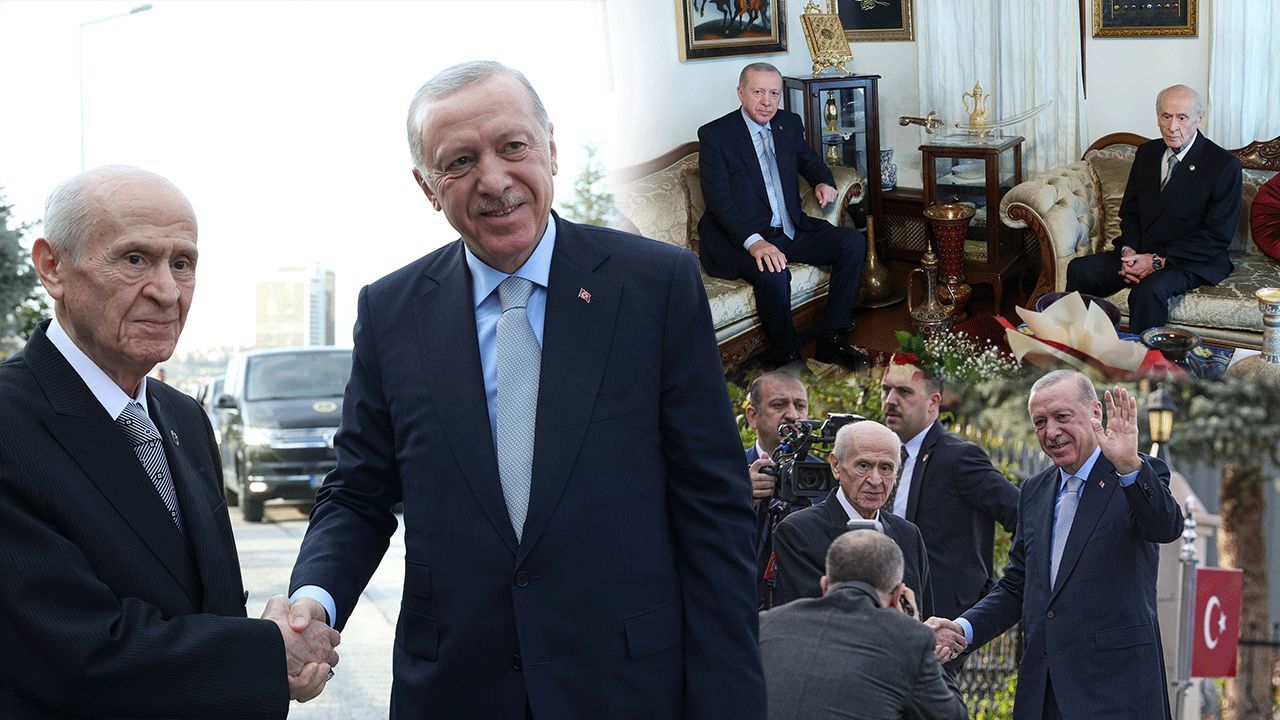 Cumhurbaşkanı Erdoğan, Bahçeli'yi ziyaret etti! - Gündem