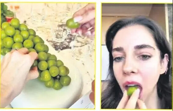 Elvin Levinler Dubai'ye gitti! Yediği üzümün fiyatını duyanlar kulaklarına inanamadı: Tepki gösterdi Elvin Levinler Dubai'ye gitti! Yediği üzümün fiyatını duyanlar kulaklarına inanamadı: Tepki gösterdi - 3. Resim