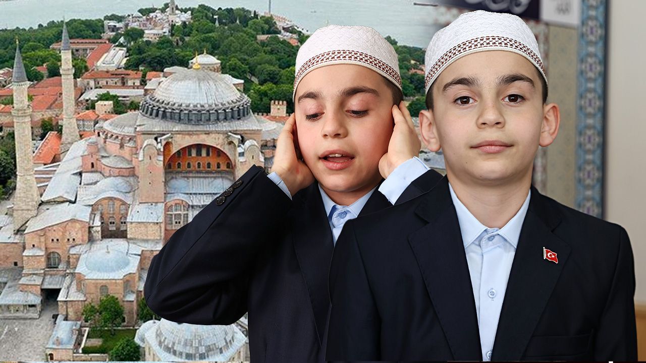 Hayali Ayasofya Cami müezzini olmak! Türkiye birincisi olan imam hatip öğrencisi dinleyenleri mest etti Hayali Ayasofya Cami müezzini olmak! Türkiye birincisi olan imam hatip öğrencisi dinleyenleri mest etti