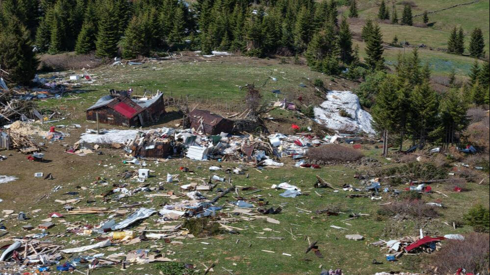 Sis Dağı'nda çığ felaketi! Sis Dağı'nda çığ felaketi!