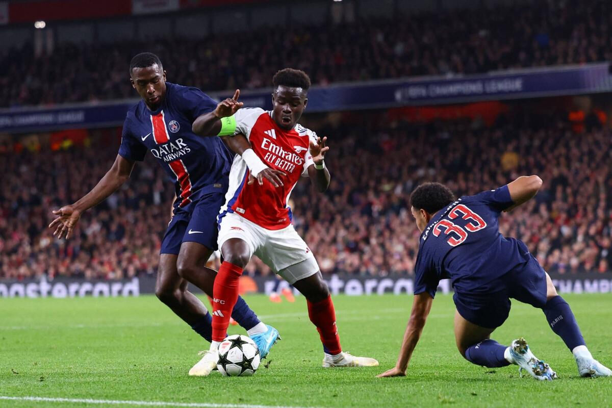PSG - Arsenal maç kadrosu belli oldu! UEFA Şampiyonlar Ligi yarı final maçına geri sayım başladı PSG - Arsenal maç kadrosu belli oldu! UEFA Şampiyonlar Ligi yarı final maçına geri sayım başladı - 1. Resim