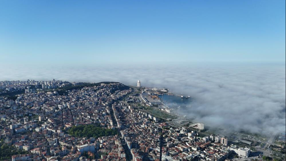 Şehir böyle gözden kayboldu! "Böylesi ilk defa oluyor" - 2. Resim